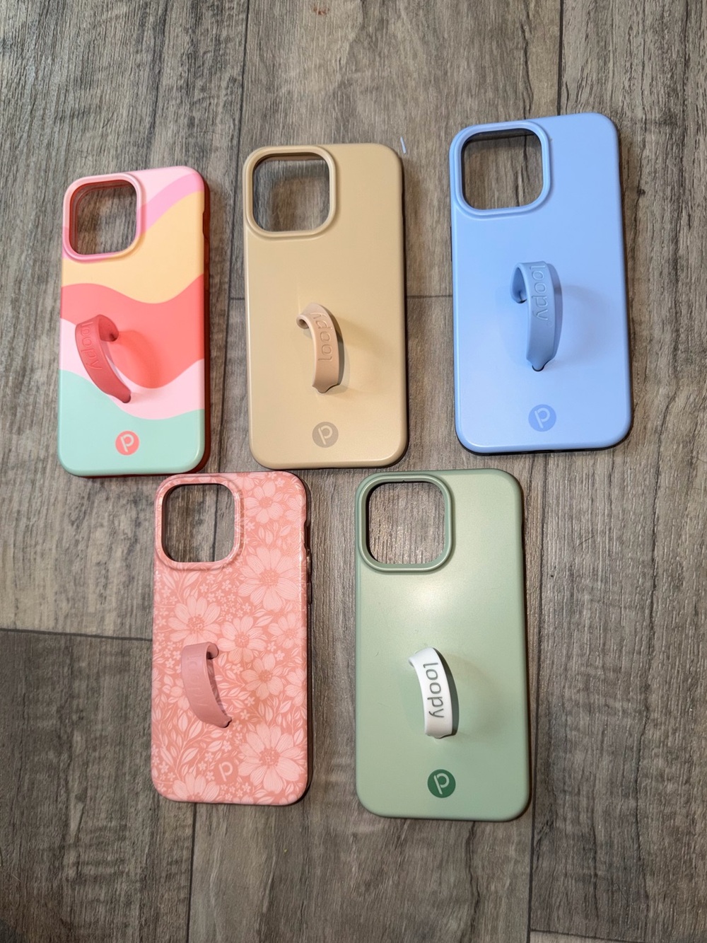 5 Loopy Cases- IPhone 15 Pro Max bundle- Righty